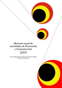 2009 - Vinos de Lanzarote
