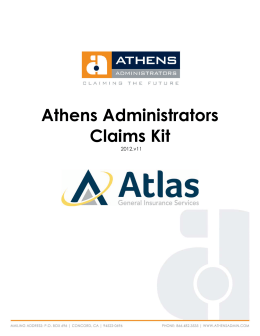 Atlas California Claims Kit v11
