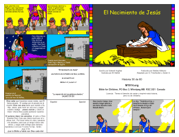 The Birth of Jesus Spanish Tract