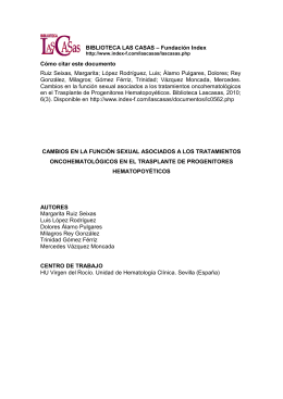 BIBLIOTECA LAS CASAS – Fundación Index Cómo citar este