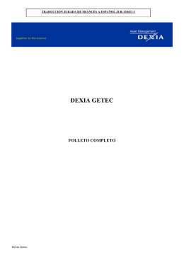 DEXIA GETEC - OficinaDirecta