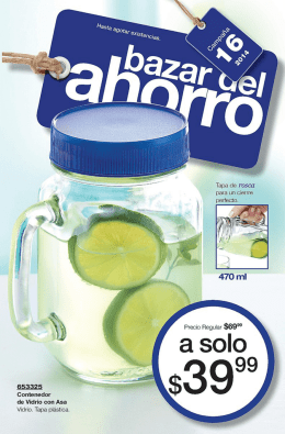 Avon Folleto Bazar de Ahorro Campaña 16/2014 PDF