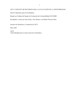 1 UICN CONJUNTO DE RECURSOS PARA LA