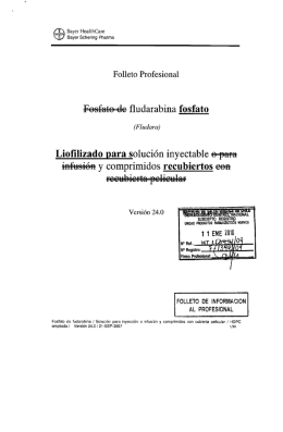 ﬂudarabina fosfato