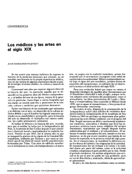 Los médicos y las artes en - Academia Nacional de Medicina