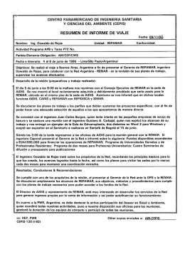 Informe de viaje a Buenos Aires, Argentina