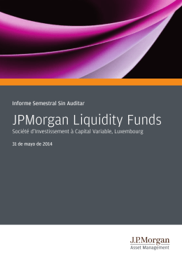 JPMorgan Liquidity Funds