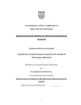 Capacitación en Enfermería para la atención de la consulta de