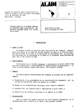Reunión de expertos sobre facilitación del
