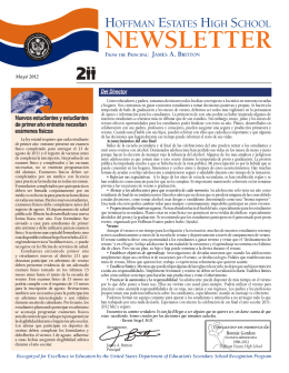 NEWSLETTER - Township High School District 211