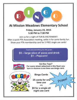 At Mission Meadows Elementary School