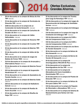 8 de descuento en la compra de Bolsas de Aire