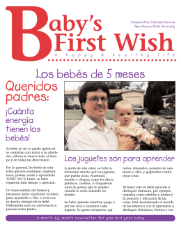 5 months - New Mexico Children Youth and Families at Risk (CYFAR)