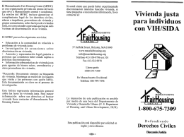 El Massachusetts Fair Housing Center (MFHC) es una organización