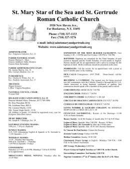 St. Mary Star of the Sea and St. Gertrude Roman Catholic Church