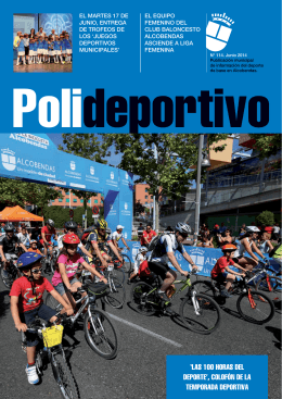las 100 horas del deporte - Ayuntamiento de Alcobendas