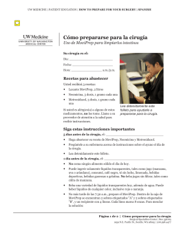 Cómo prepararse para la cirugía - Health Online