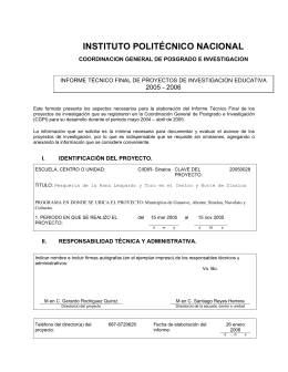INSTITUTO POLITÉCNICO NACIONAL