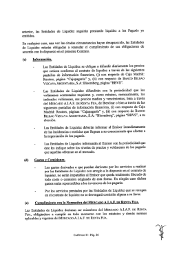 anterior, las Entidades de Liquidez seguirán prestando