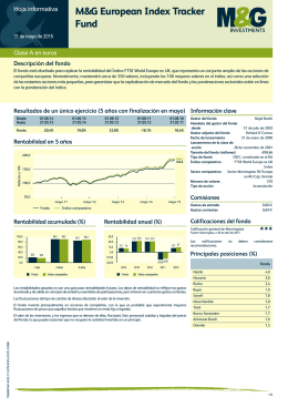 M&G European Index Tracker Fund - Euro A