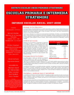 ESCUELAS PRIMARIA E INTERMEDIA STRATHMORE