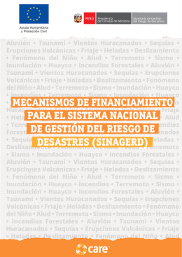 MECANISMOS DE FINANCIAMIENTO PARA EL SISTEMA