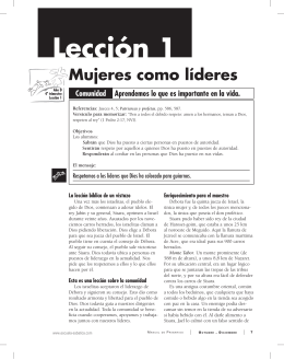 Lección 1