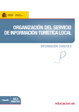 Organizacion servicio infor. turistica local.FH11