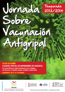 Jornada Sobre Vacunación Antigripal