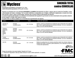Especificaciones