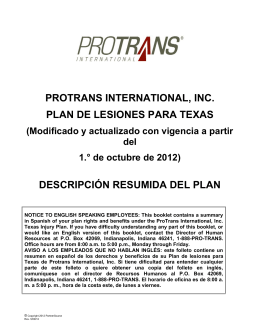 Plan - ProTrans