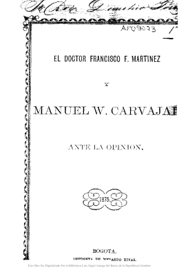 el doctor francisco f. martinez - Actividad Cultural del Banco de la
