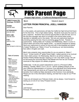 PHS Parent Page