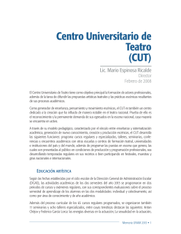 Memoria Universitaria - Dirección General de Planeación