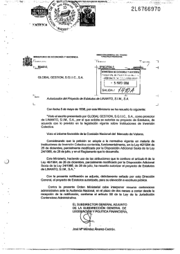 1 - Bolsas y Mercados Españoles