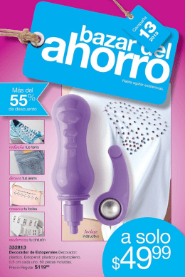 Avon Folleto Bazar de Ahorro Campa&ntilde;a 13/2015 PDF
