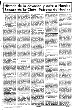 HACIA EL POSIBLE ORIGEN - Diputación Provincial de Huelva
