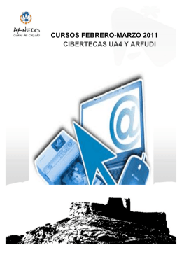 Descargar Folleto Cursos informática UA4