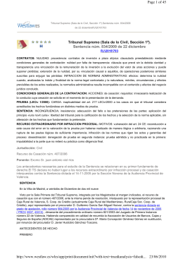Tribunal Supremo (Sala de lo Civil, Sección 1ª). Sentencia núm. 834