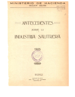Antecedentes so stria del Salitre_1925