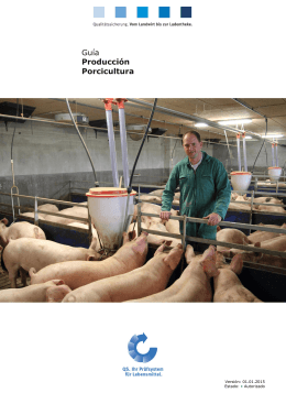 Agricultura Producción Porcicultura 01.01.15