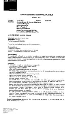 ACTA N°3-12 - Instituto de Salud Pública de Chile