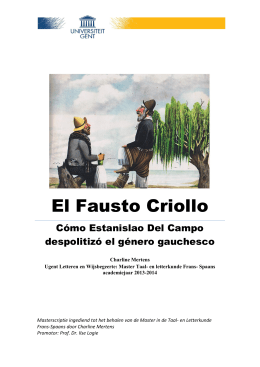 El Fausto Criollo
