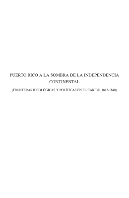 puerto rico a la sombra de la independencia continental - digital