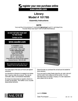 Library Model # 101785