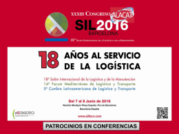 Descárguese el Dossier de Patrocinios del 19º Congreso del SIL