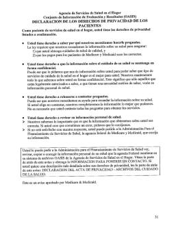 Agencia de Servicios de Salud en el Hogar