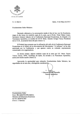 nuncio apostólico 1