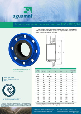 Folleto - Aguamat SA