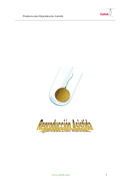 Productos para Reproducción Asistida www.